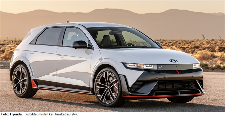 Hyundai IONIQ 5 N - pris, rekkevidde og tester | NAF